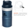 Термокружка Stanley Classic Trigger Action One Hand 2.0, 0,25 л, синяя